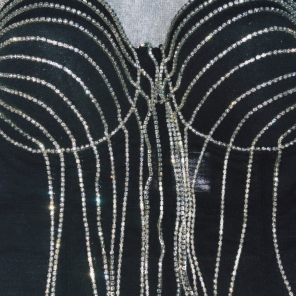 Black Bustier TOP
